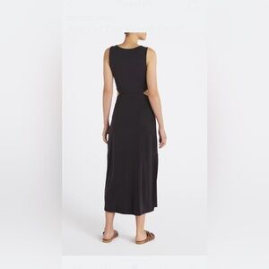 Beyond Yoga Around the World Twist Front Dress